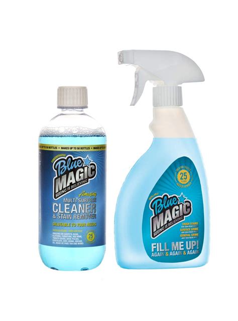 Experience the Magic of Stain Removal with Blue Magic